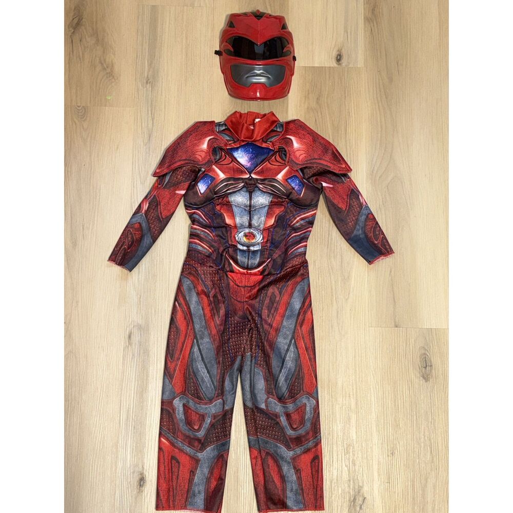 Power Rangers Red Ranger Size 3T-4T Costume Toddlers